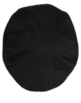 Dolce & Gabbana Men Black Cotton Stretch Newsboy Cloth Capello Hat