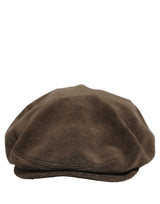Dolce & Gabbana Men Brown Cotton Newsboy Cloth Capello Hat