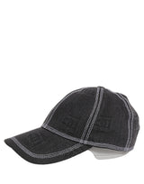 Dolce & Gabbana Men Black Cotton 6 Panel Baseball Capello Hat
