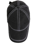 Dolce & Gabbana Men Black Cotton 6 Panel Baseball Capello Hat
