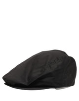 Dolce & Gabbana Men Black Cotton Stretch Newsboy Cloth Capello Hat