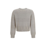 Brunello Cucinelli Beige Cotton Sweatshirt