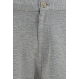 Brunello Cucinelli Gray Cotton Bermuda Shorts