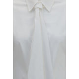 Brunello Cucinelli White Cotton Dress Shirt