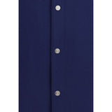 Brunello Cucinelli Blue Cashmere Full-Length Jacket