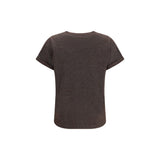 Brunello Cucinelli Brown Nylon T-Shirt