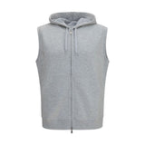 Brunello Cucinelli Gray Cotton Sweatshirt