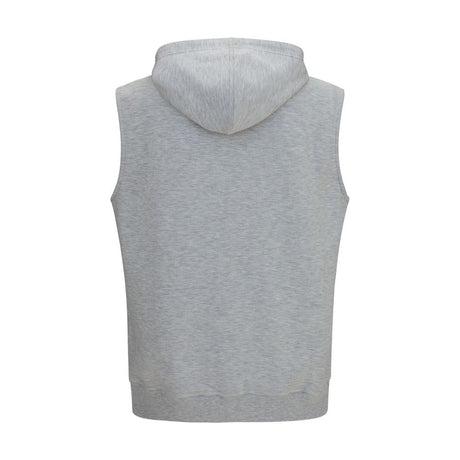 Brunello Cucinelli Gray Cotton Sweatshirt