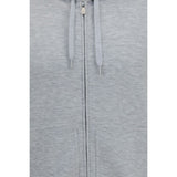 Brunello Cucinelli Gray Cotton Sweatshirt