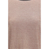 Brunello Cucinelli Orange Linen T-Shirt