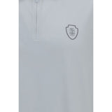 Brunello Cucinelli White Polyamide Polo Shirt