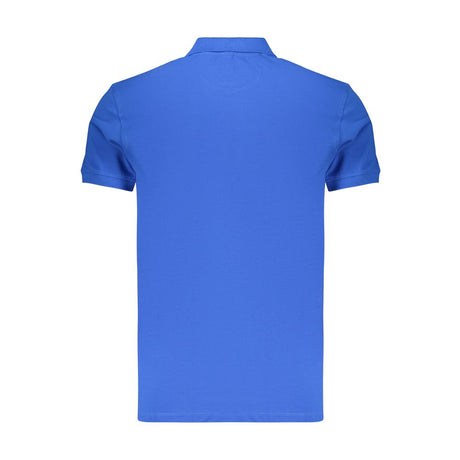 Marina Militare Blue Cotton Men Polo