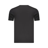 Marina Militare Black Cotton Men's T-Shirt