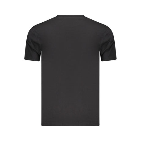 Marina Militare Black Cotton Men's T-Shirt