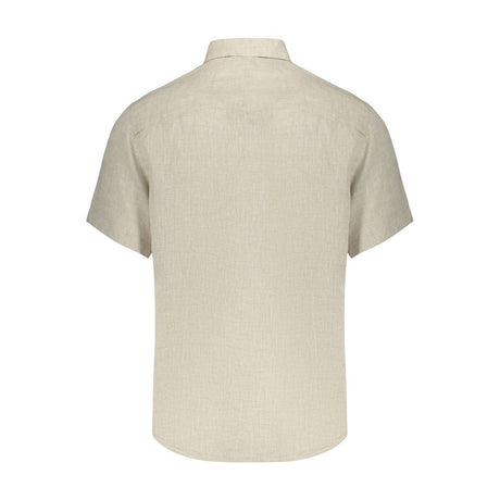 North Sails Beige Linen Men's Shirt