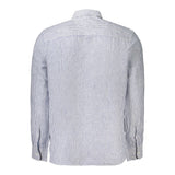 North Sails Blue Linen Men's Shirt