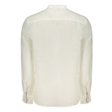 North Sails White Linen Men's Shirt