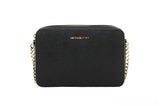 Michael Kors Women'S Top Zip Closure Saffiano Leather Crossbody Bag