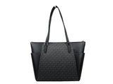 Michael Kors Charlotte Leather Top Zip Tote Bag