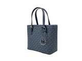 Michael Kors Navy Signature XS Carryall Tote Bag