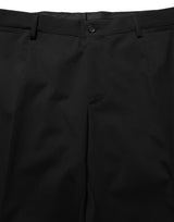 Dolce & Gabbana Black Wool Slim Fit Formal 3 Piece Men Suit