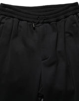 Dolce & Gabbana Black Mid Waist Cargo Jogger Sweatpants Pants