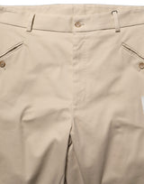 Dolce & Gabbana Beige Re-Editon Mid Waist Tapered Men Pants