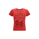 Ganni Multicolor Cotton T-Shirt