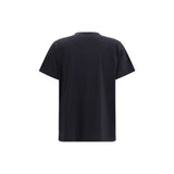 Ganni Black Cotton T-Shirt