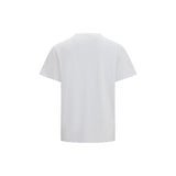 Ganni White Cotton T-Shirt