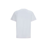 Ganni White Cotton T-Shirt