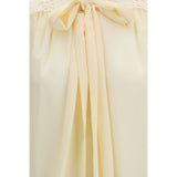 Chloé Beige Polyester Blouse