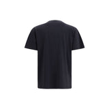 Ganni Black Cotton T-Shirt