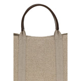 The Row Beige Fabric Shoulder Bag