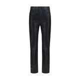L'Agence Black Leather Pants