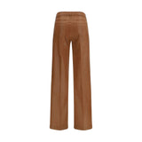 L'Agence Beige Cotton Jeans Denim