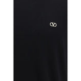 Valentino Black Cotton T-Shirt