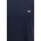Valentino Blue Cotton T-Shirt