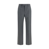 Valentino Gray Wool Oves Aries Dress Pants
