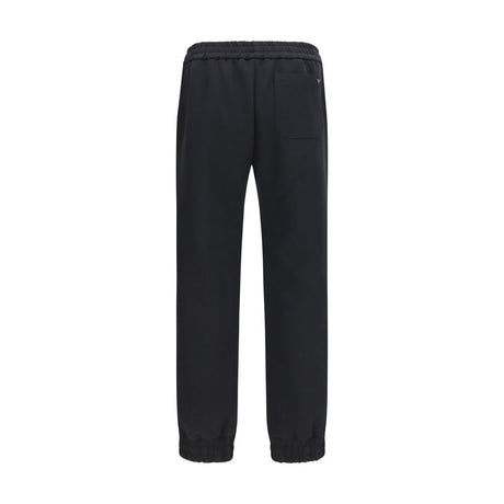 Valentino Black Cotton Joggers (Workout Pants)