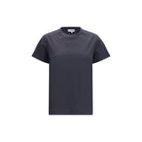 Ganni Black Cotton T-Shirt