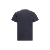 Ganni Black Cotton T-Shirt