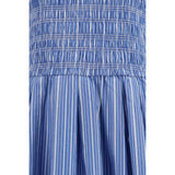 Ganni Blue Cotton Casual Dress