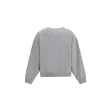 Ganni Gray Cotton Sweatshirt