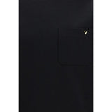 Valentino Black Cotton Sweatshirt