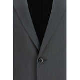 Valentino Gray Wool Oves Aries Jacket