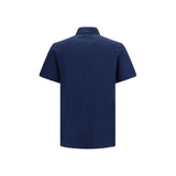 Valentino Blue Cotton Polo Shirt