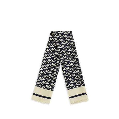 Valentino Garavani Beige Silk Scarf