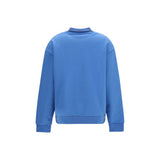 Miu Miu Blue Cotton Sweatshirt