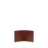 Valentino Garavani Bordeaux Calf Leather Bos Taurus Wallet